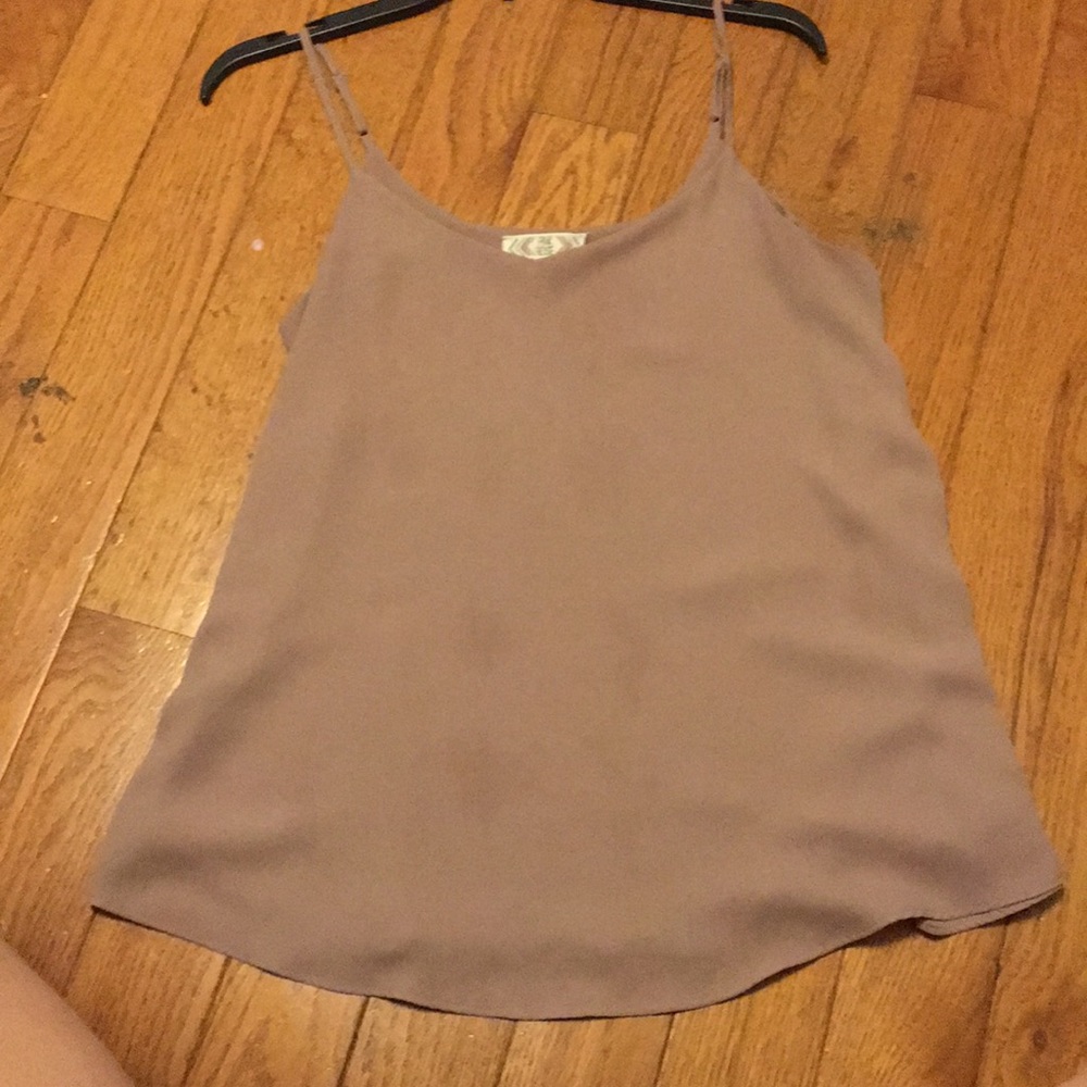 Pink rose tank top